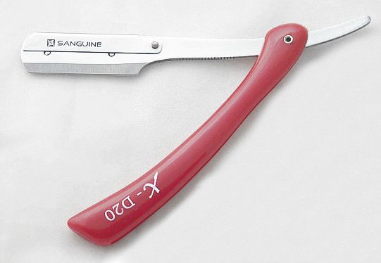 RED Shaving Razor Shavette, Disposable Blades, X   D20  