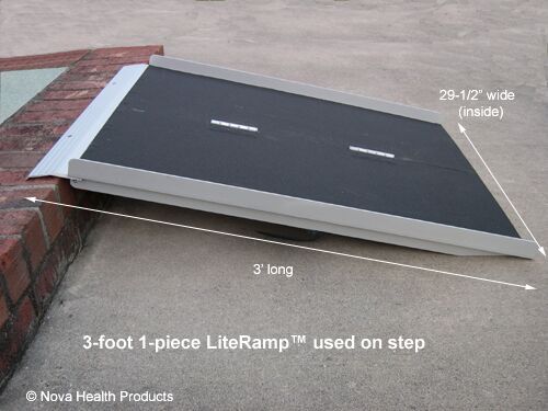 Wheelchair Ramps   LiteRamp™ Portable Scooter Ramp  