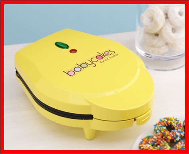 Yellow Babycakes Nonstick DONUT MAKER *NEW*  