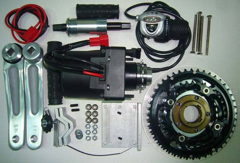   QUALITY POWERFUL 500w off roads Motorised Electric e Bike Bicycle Kit