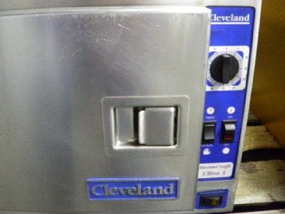 CLEVELAND RANGE INC. COUNTERTOP STEAMER 21CET8  