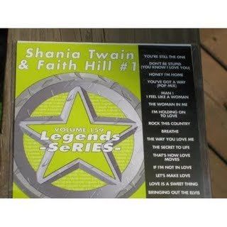 Legends Karaoke CDG Vol 159   Shania Twain & Faith Hill  