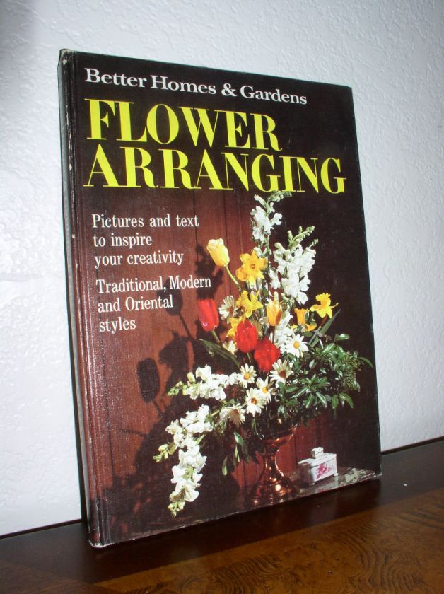 Better Homes & Gardens Flower Arranging (1965,HC)  