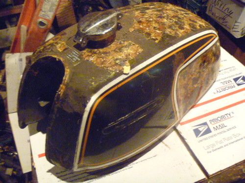 1973 Honda cb350f cb 350 f cb350 four gas fuel tank  