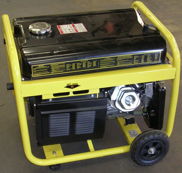 STANLEY G5000S 10 HP GAS POWERED 5000 6500 WATT GENERATOR  