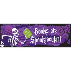 12 GLOW in the DARK SKELETON BOOKMARKS HALLOWEEN PARTY  