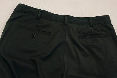   Dri FIT Flat Front Tech Mens Golf Pants Black MULTIPLE SIZE  