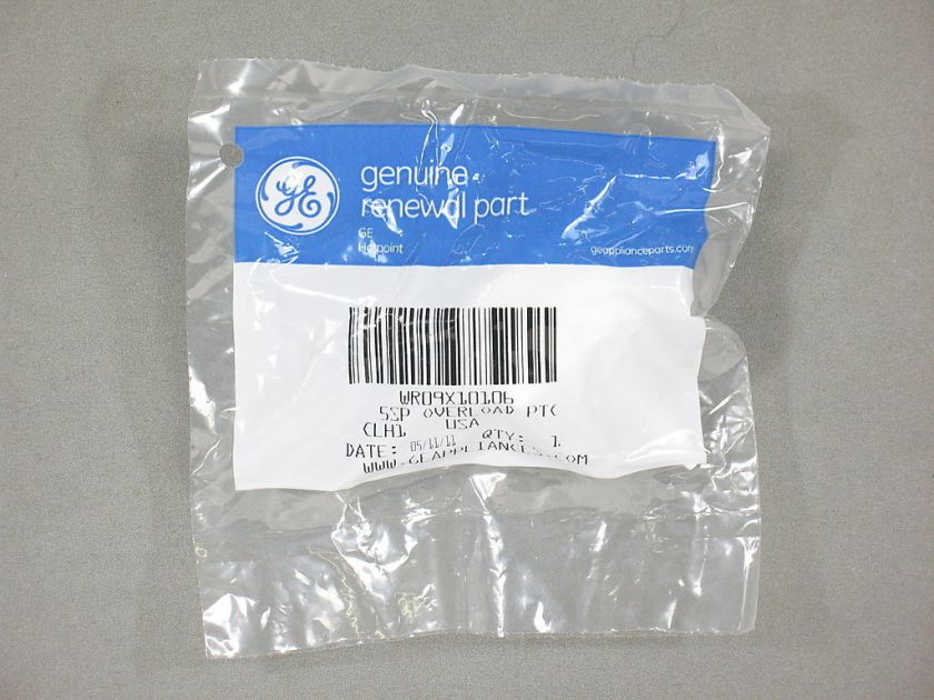 New OEM GE Refrigerator Overload WR09X10106  