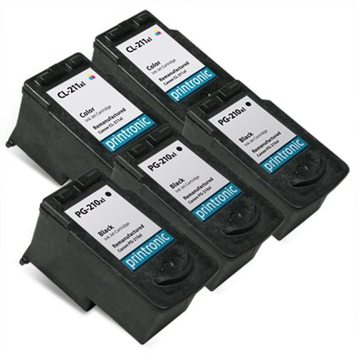 Pack Compatible Canon PG 210XL and CL 211XL Ink  