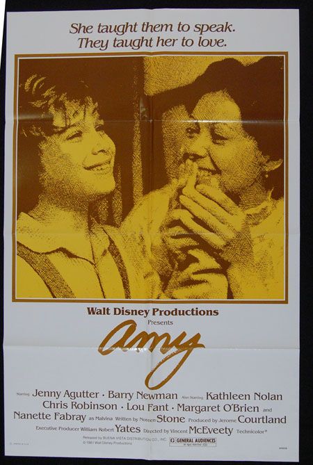 Jenny Agutter. Walt Disney Picture. Excellent/near mint condition; a 