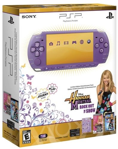 PSP 3000 Hannah Montana Limited Edition System Console 711719889908 