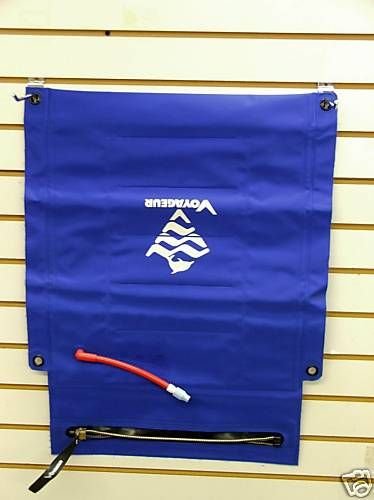 VOYAGEUR SEA KAYAK WATERPROOF DECK BAG w/ MAP CASE  