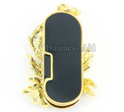 4GB Mini Scorpio USB 2.0 Flash Drive with Crystal   Zodiac Series 