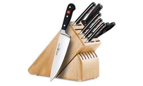 WUSTHOF CLASSIC #8418 8 PIECE KNIFE BLOCK GIFT SET  