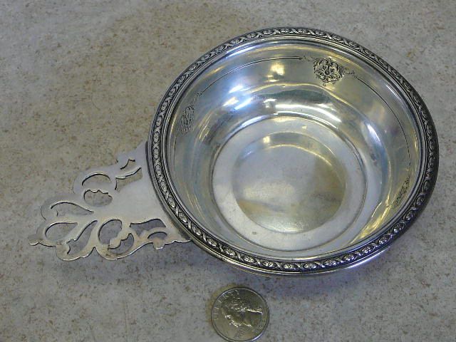   Towle Louis XIV Sterling Silver Table Service Piece Master Salt ? Nice