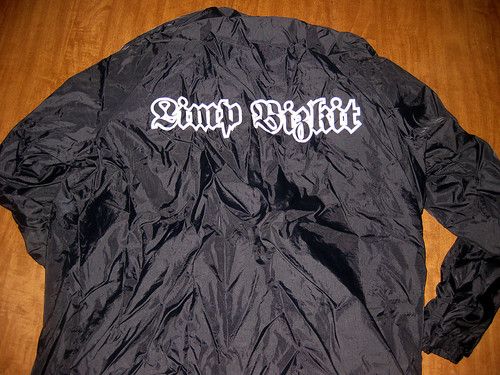 LIMP BIZKIT nu metal XL windbreaker Fred Durst jacket  