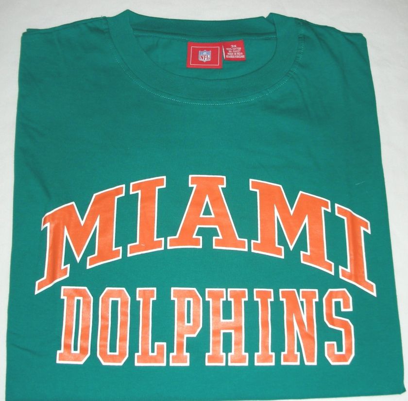 Miami Dolphins Big & Tall NAME T Shirt sz 5XL 5X BIG  