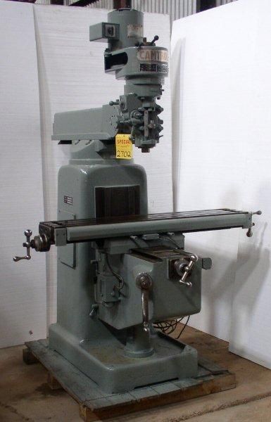 42 Camtrol Knee Type Vertical Milling Machine  