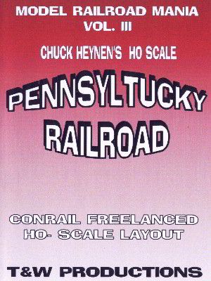 HO Scale Conrail Model Railroad Pennsyltucky Layout DVD  