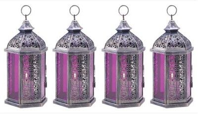 12 WEDDING PURPLE HANGING MOROCCAN LANTERN CENTERPIECES  