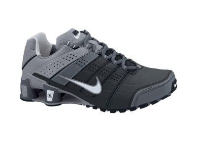 NIKE SHOX ONine MEN RUNNING SHOE BLK/WHT/GRY SELECT SZ  