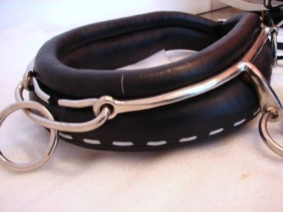 100% Leather MINI PONY TEAM pair Parade Driving Harness 13Collar 