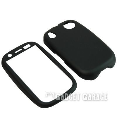 Black Snap On Hard Cover Case For Verizon Palm Pre 2  