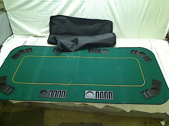 Trademark Deluxe Texas Holdem Folding Poker Table Top  