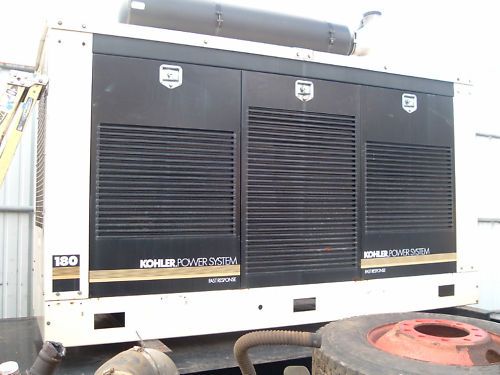 Generator,180KW Kohler Power Systems,Standby/Backup  