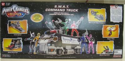 Power Rangers SPD SWAT Command Truck Megazord  