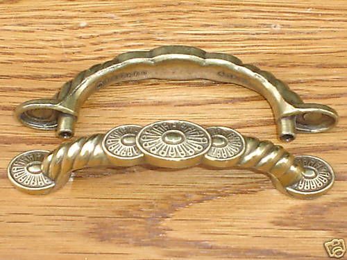 Vintage Brass Handle/Pull Cabinet Furniture Hardware  