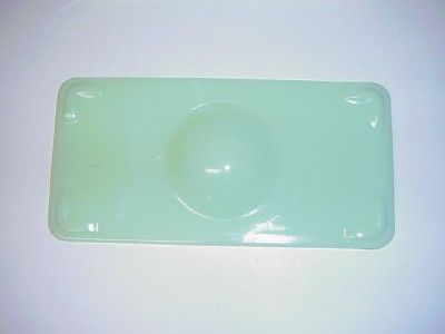 JEANNETTE JADITE JADEITE COVERED REFRIGERATOR DISH & LID 1930S  