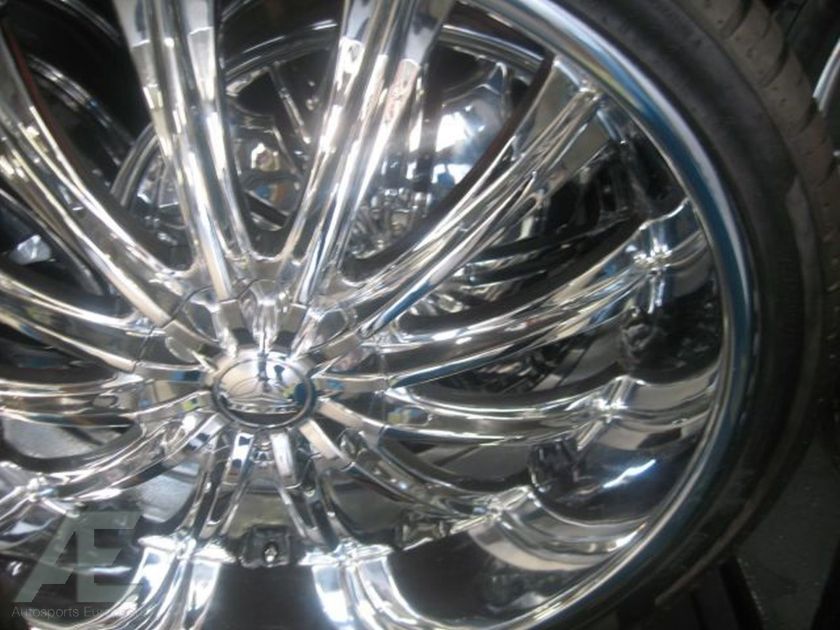 28 CHROME WHEELS/RIMS w/LIP ESCALADE TAHOE AVALANCHE  