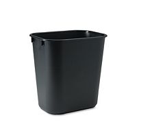 NEW Rubbermaid Soft Garbage Trash Can   Black   3.5 gal  