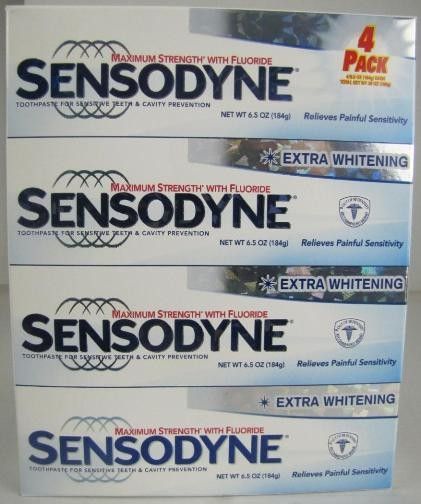 YOU WILL RECEIVE 1 Sealed Tube of Sensodyne Toothpaste 6.5oz/184g