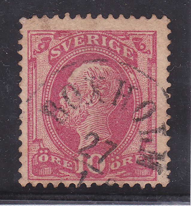 SWEDEN Sverige #39 SON BOXHOLM cancel used stamp  