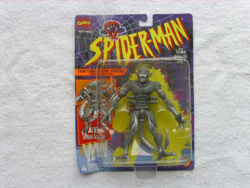 Spiderman Animated Series ALIEN SPIDER SLAYER   NRFB  