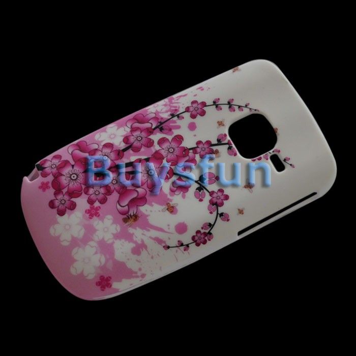 10x Flower Style GEL Silicone Cover Case FOR NOKIA C3  