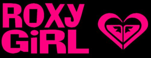 inch PINK Roxy Girl Logo Surfing surfer Decal/Sticker  