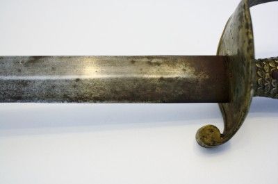 PRETTY SCARCE US Model 1841 NP AMES SIGNED NAVY CUTLASS SWORD NO 