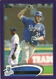 2012 Topps #35 Eric Hosmer Purple Parallel Toys R Us  