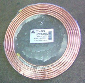 Soft Copper Tubing 5/16x25 Tube de cobre ouen cuivre  