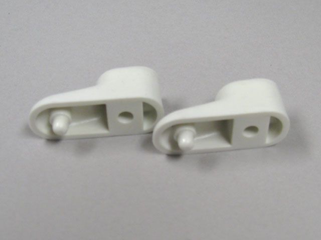 VW TYPE 3 SUN VISOR CLIPS 61 67 NOTCH, SQUARE & FAST  