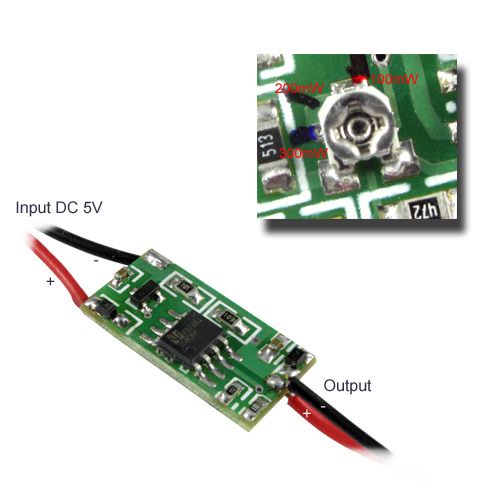 100mW 200mW 300mW 650nm Laser Power Module/ Supply  