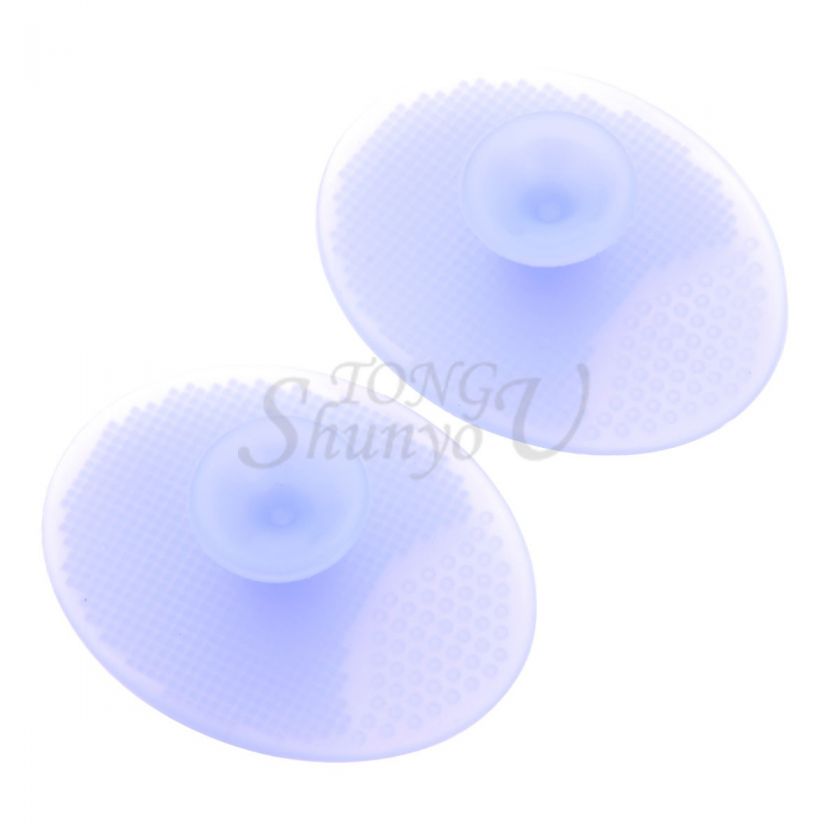   Silicone Gel Facial Cleansing Face Washing Blackhead Remover Pad Brush